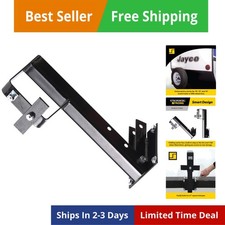 Folding Spare Tire Carrier for RV – Heavy Duty Trailer Spare Tire Mount for 4...