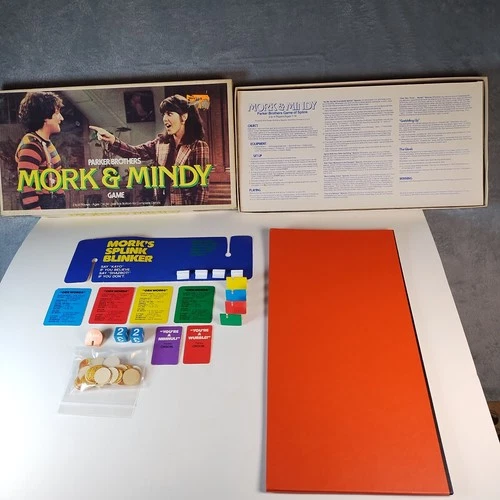 Mork and Mindy Board Game by Parker Brothers Vintage 1979 Retro TV Complete