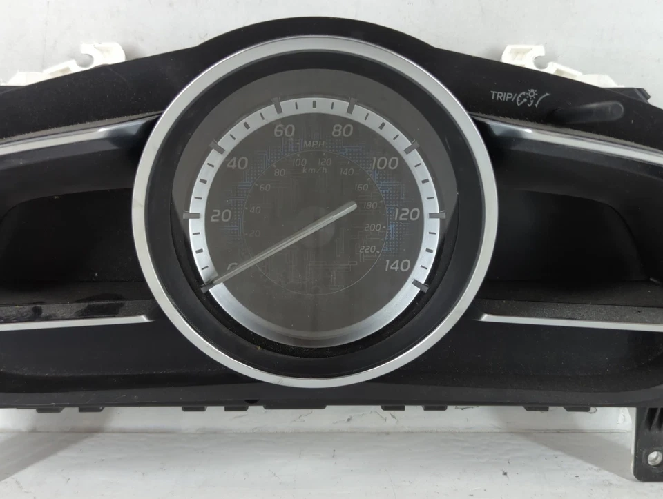 2017-2018 Toyota Yaris Ia Speedometer Instrument Cluster Gauges WTDHW - Image 4 of 4