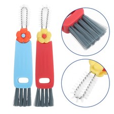 2 Pcs Bottle Cleaner Brush Travel Kit Cup Crevice Cleaning Tools