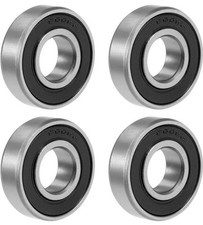 Image of 4 Pieces  Bearing 6001Rs 28mm X 12mm X 8mm Scooter 600IRD