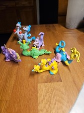 McDonald&rsquo;s Happy Meal 1995 Mix&rsquo;em Up Monsters Dragon 4er Set Figuren+ 3 Figuren