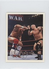 1997 WWF Superstars Album Stickers The British Bulldog Steve Austin #52 HOF 17b2