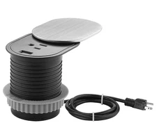 Link2Home Space Saver Grommet Socket with USB