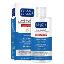 Ceson&Cesun Anti-Fungal/Anti Dandruff 2 in 1 Shampoo for Folliculitis, Scalp Pso