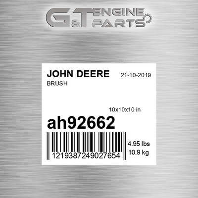AH92662 BRUSH fits JOHN DEERE (New OEM)