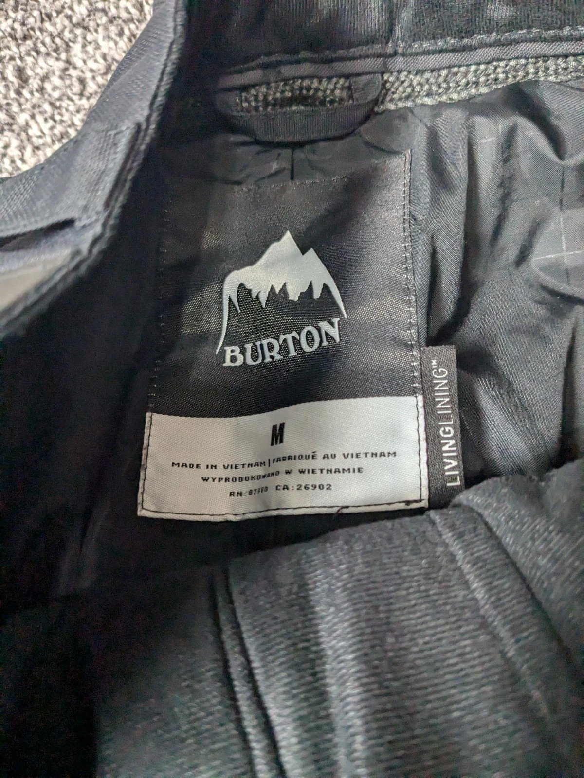 burton dry ride adjustable waist snowboarding ski pants