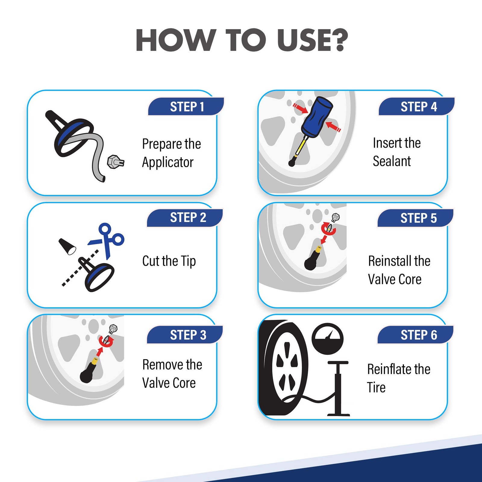 Heavy Duty Premium Tire Sealant, Seals Instantly, Bead, Rim, Porosity Leaks
