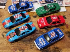 hot wheels/racing champions NASCAR (BOX #13) ALL FRESH PACK PULLS plastic wheels