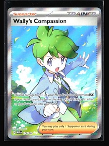 Wally's Compassion ME01: Mega Evolution #176/132 Ultra Rare Pokemon Card T4-255