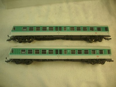 Fleischmann - Automotrice Diesel BR 614 de la DB - 2 élément (Gebraucht