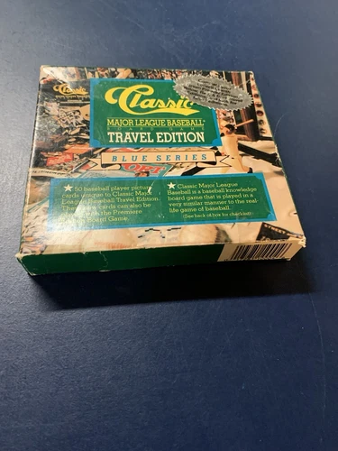 1988 Classic MLB Blue Series Travel Edition Factory Sealed Set Game 50 Cards