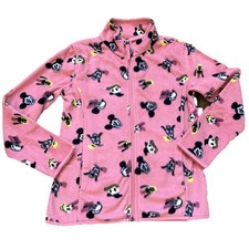 Amazon Essentials Disney Girls L Sz 10-12 Fleece Full-Zip Mock Jacket NIP