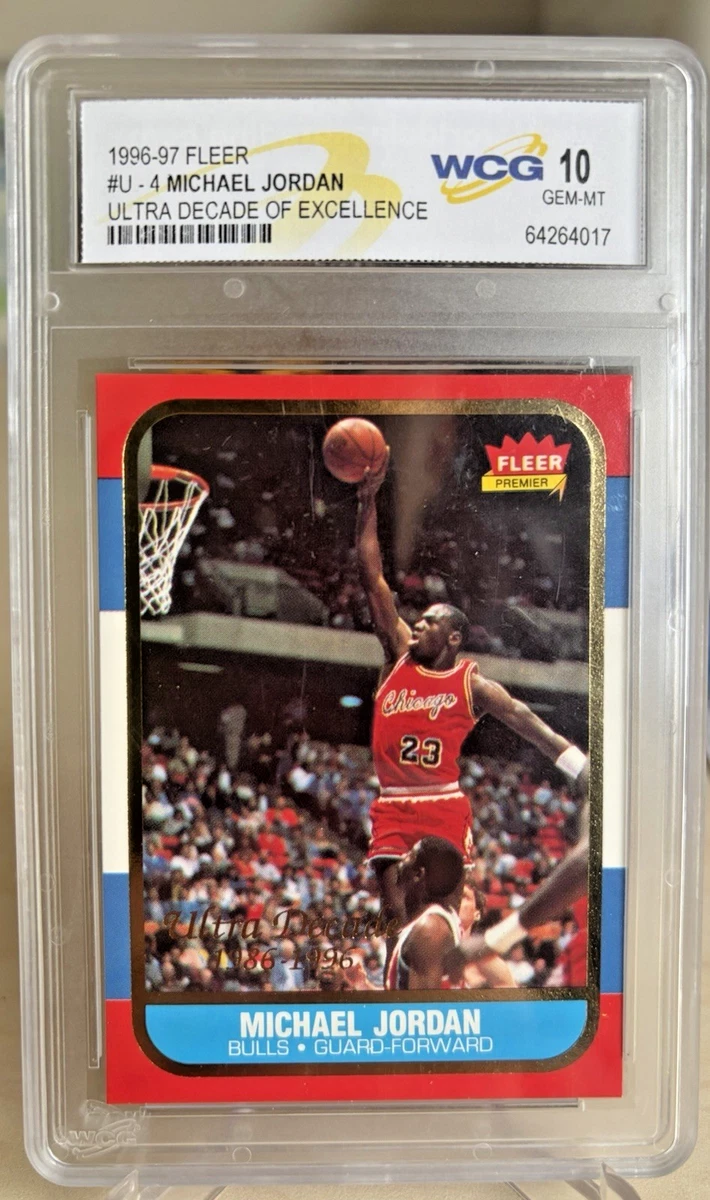 Preços baixos em Michael Jordan Basquete Grau 10 1996-97 Temporada