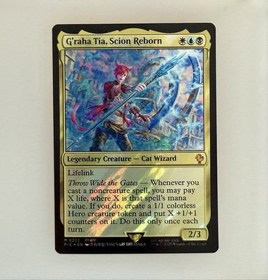G'raha Tia, Scion Reborn (Surge Foil) Commander: Final Fantasy Surge Foil NM