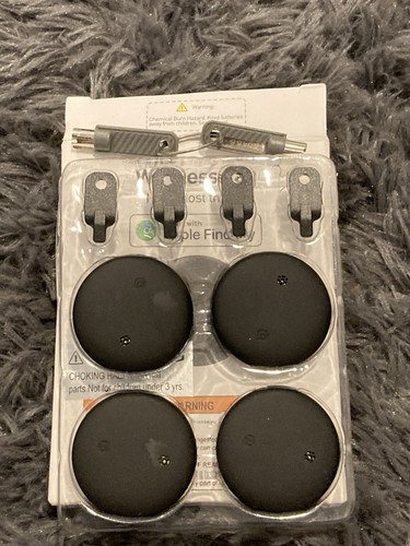4-pak bezprzewodowych tagów AirTags do Apple Znajdź moje - Zdjęcie 3 z 3