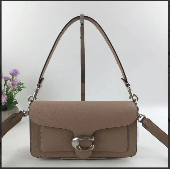 COACH 73995 Tabby Shoulder Bag Brown Dark stone Leather Crossbody Outlet New - Image 2 of 4