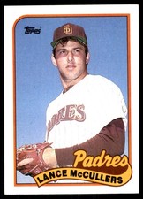 Lance McCullers 1989 Topps #307 Padres MLB READ FREE SHIPPING AutographDen