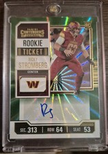 2023 Panini Contenders Rookie Ticket Ricky Stromberg #165 Autograph Commanders