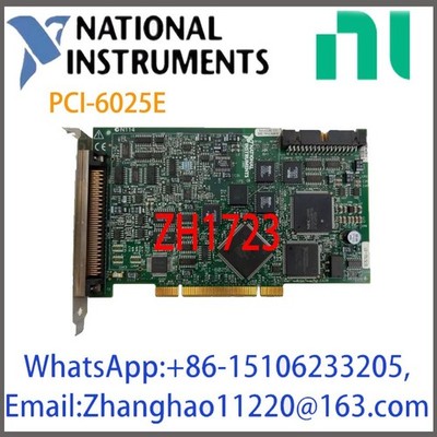 National Instruments PCI-6025E 187573C-01 NI DAQ Card, Multifunction, Analog