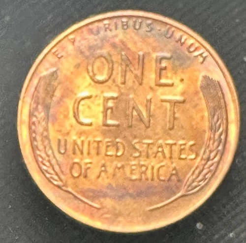 1957-D Lincoln Wheat Cent Premium GEM BU Roll End Tone