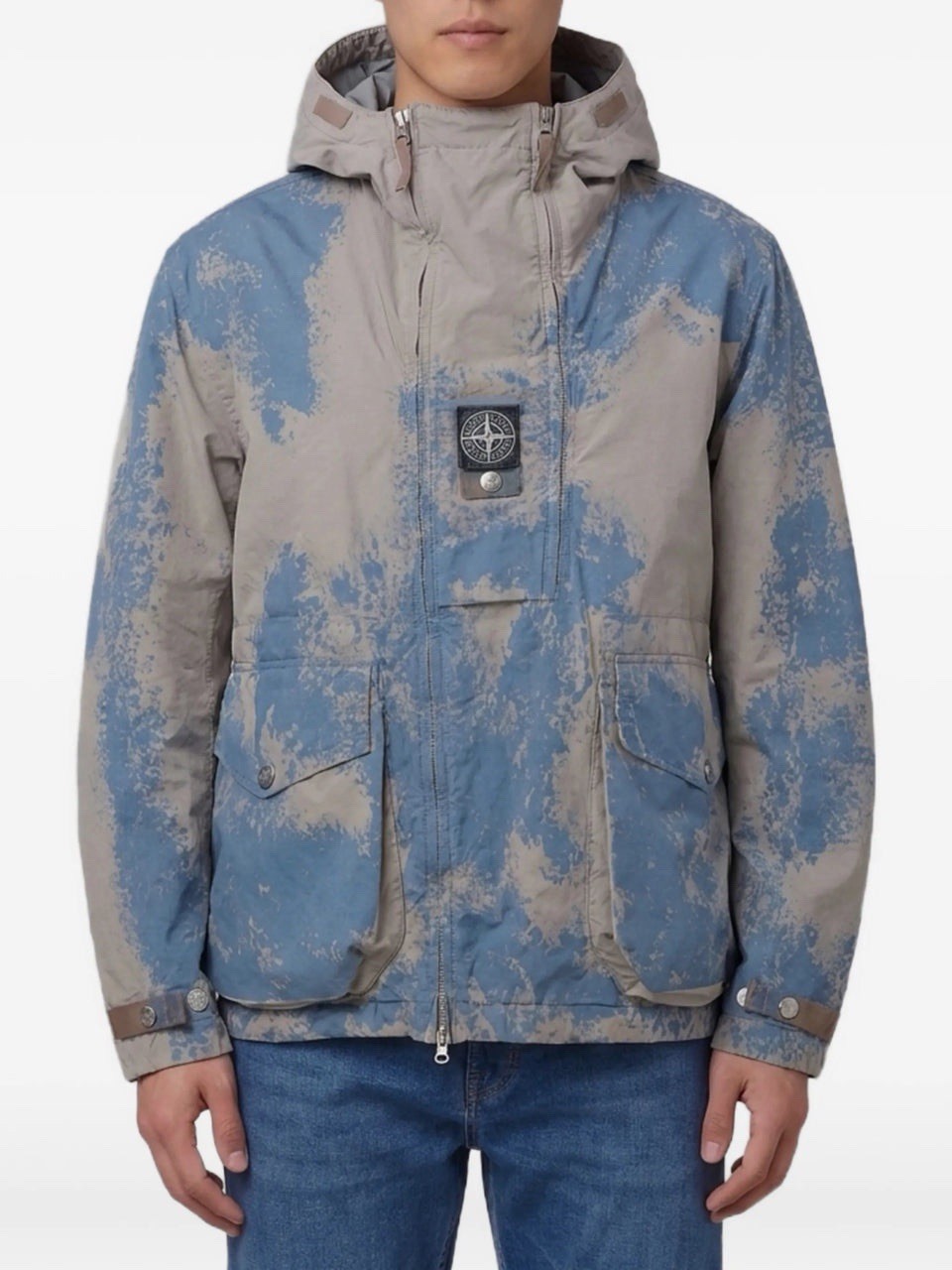 Stone Island Hand Painted David Light TC AW26 Size Large Brand New With Tags!