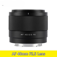 Viltrox AF 40mm F2.5 Full Frame Auto Focus Prime Lens for Sony E-mount Cameras