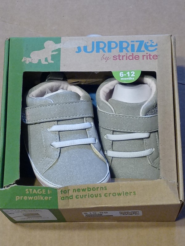 Baby Shoes Surprise By Stride Rite: 6-12 Mos.