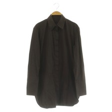 The Row Long Sleeve Shirt Wing Button Cotton XS Brown MY Used abddf074fb0917aa20