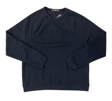 NEW Member's Mark French Terry Crewneck Sweatshirt Men's size XL in Blue Cove