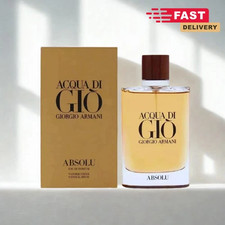 Acqua Di Gio Absolu by Giorgio Armani 3.4 oz / 100ml EDP Cologne Men New In Box