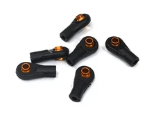 Orange M3 Short Ball Ends for 3mm Tie Rods & Ball Links, Axial Traxxas