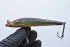 Moonlight Pikaroon Lure in very rough damaged used repainted condition — photo 8