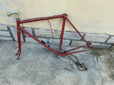 RENNRAD RAHMEN SPIDEL VINTAGE OLD BIKE MIT GABEL PEDAL PEDAL 