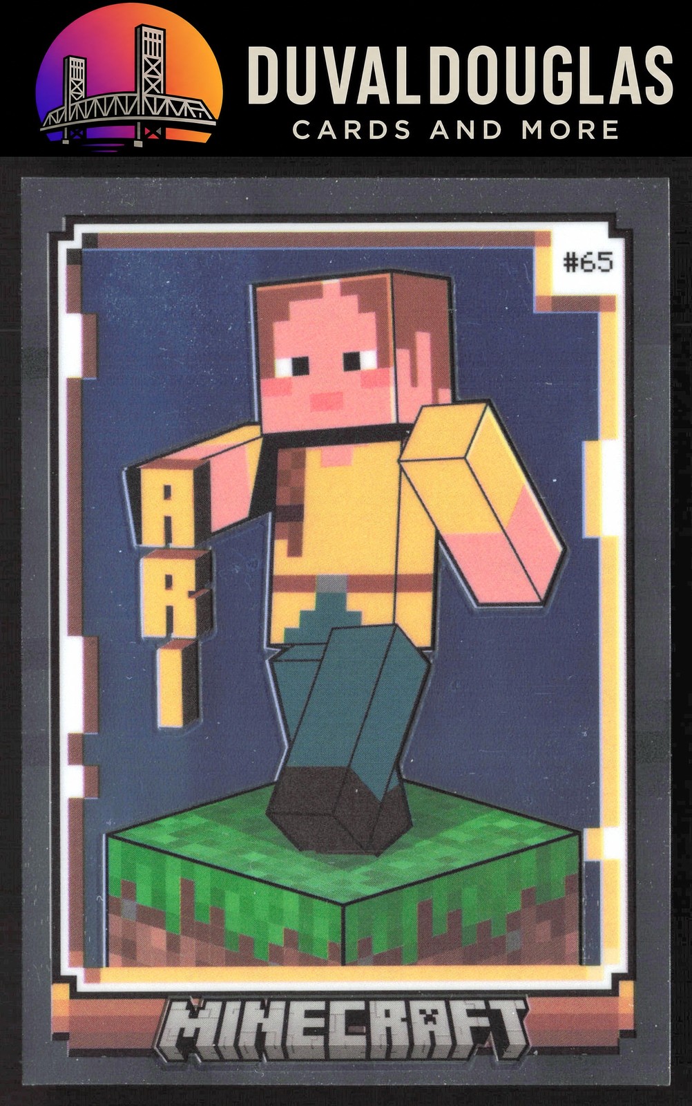2024 Panini Minecraft 15th Anniversary #65 Ari Optichrome Stone
