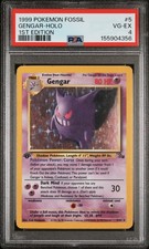 Gengar 5/62 Fossil Holo for sale online | eBay