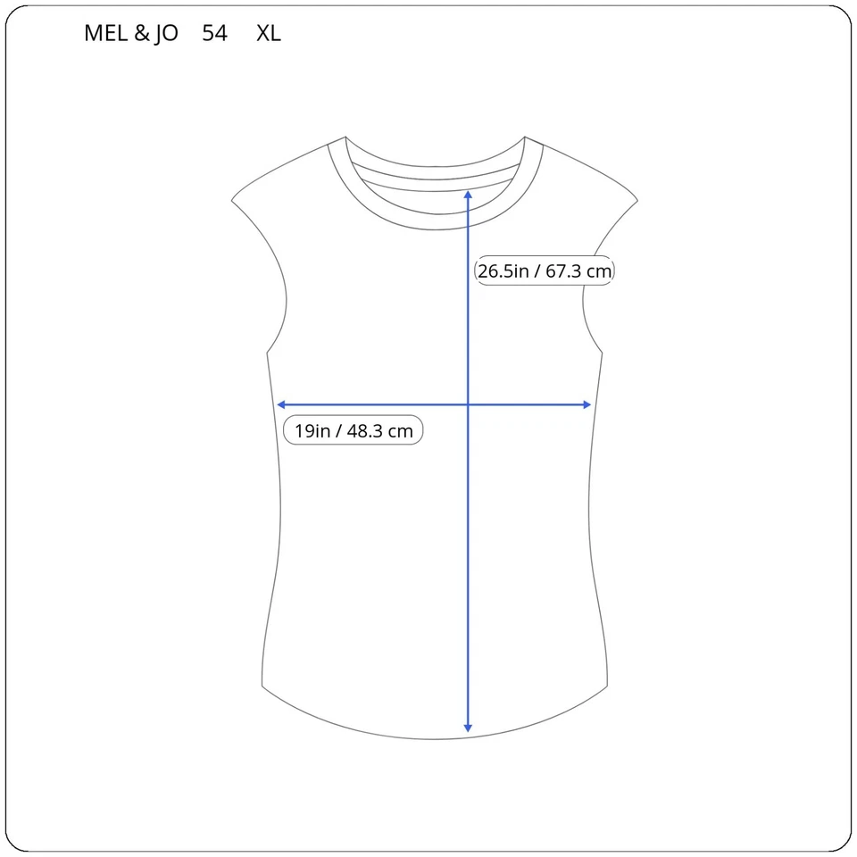 Mel Jo Womens Top Extra Large Sleeveless Lined Red Green Floral Polyester - Image 2 of 4