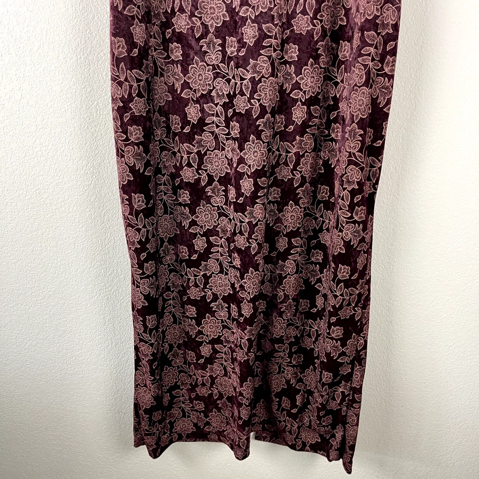 Vintage Witchy Fairy Crushed Velvet Dress Juniors Large 90s Y2K No Boundaries - Image 3 of 4