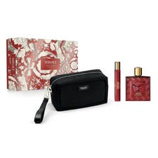Versace Eros Flame Eau de Parfum 100ml + 10ml with Pouch Gift Set
