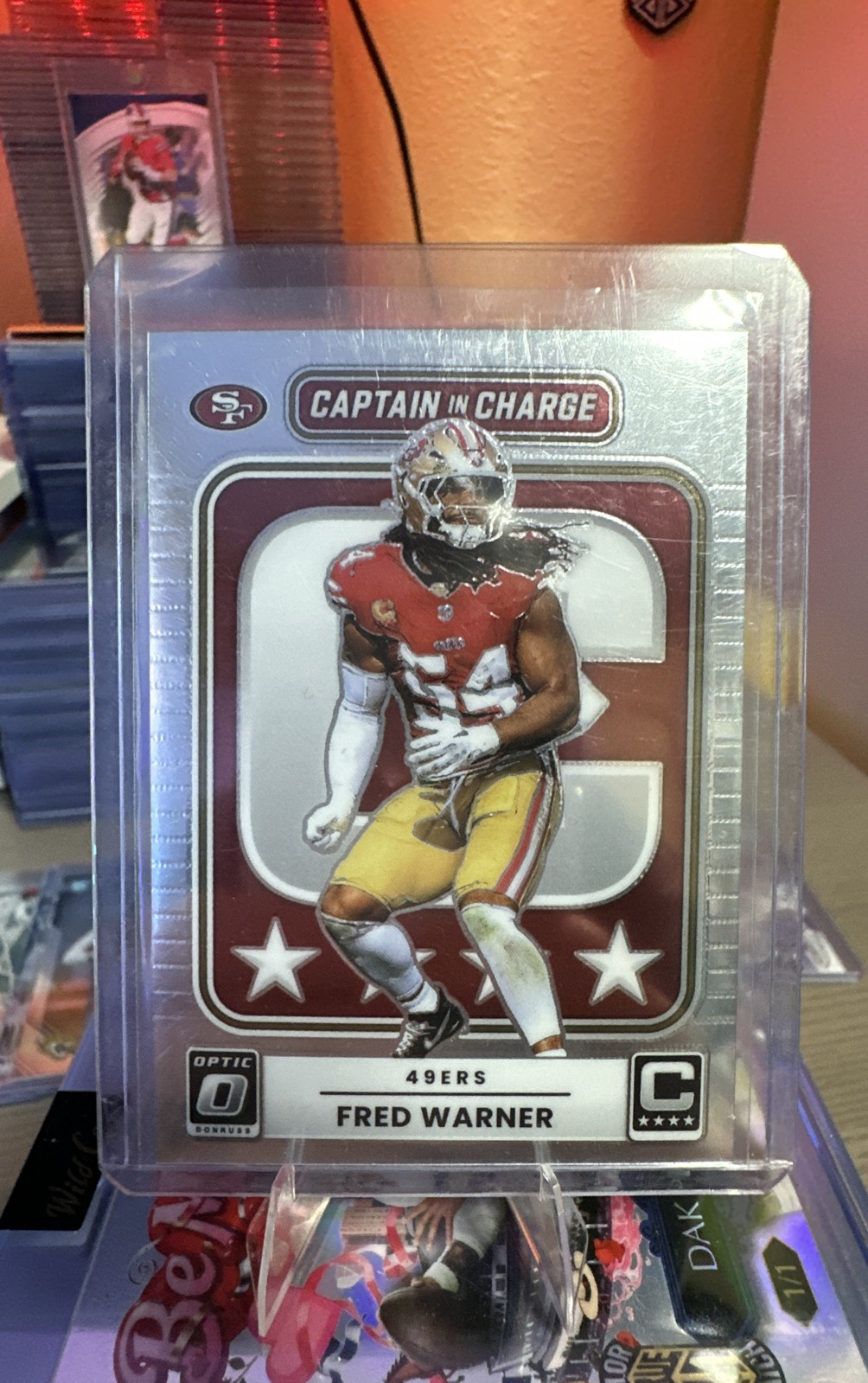 2024 Panini Donruss Optic - Captain in Charge Fred Warner #10