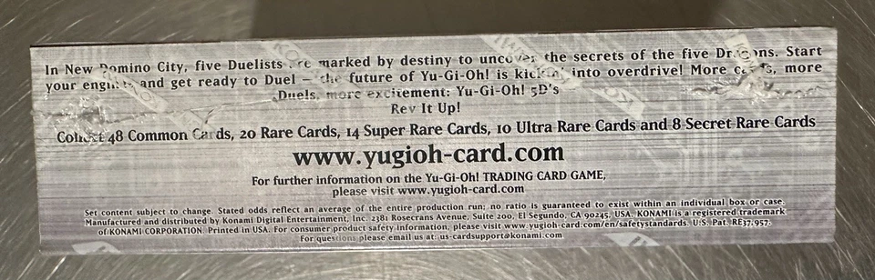 Yugioh Shining Darkness 1st Edition Booster Box English Factory Sealed - Image 3 of 4