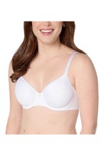 Breezies Women's Featherlite Breathe Underwire T-Shirt Bra White