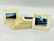 22 Vintage 35mm Eisenbahn Dias Sierra RR Dampflokomotiven Oakdale Jamestown CA