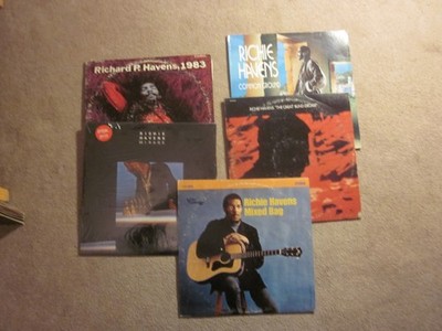 Richie Havens 5 lp lot Mixed Bag, Mirage, Common Ground, The Great Blind Degree
