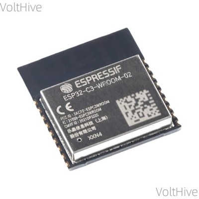 1PCS ESP32-C3-WROOM-02-N4 2.4GHz WiFi + Bluetooth BLE5.0 Wireless Module New
