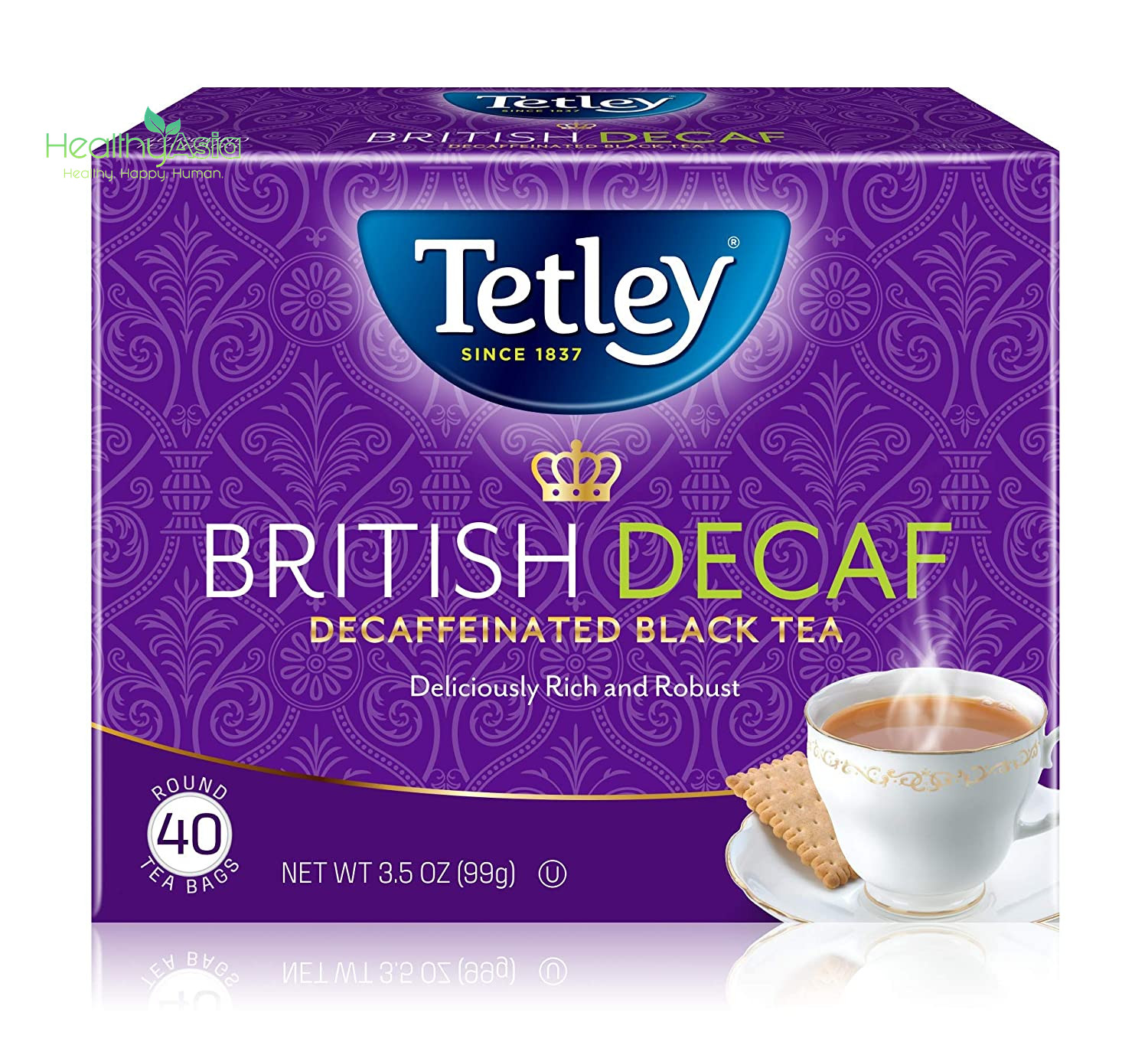 , Decaffeinated Tea, 40 Teabags (pac