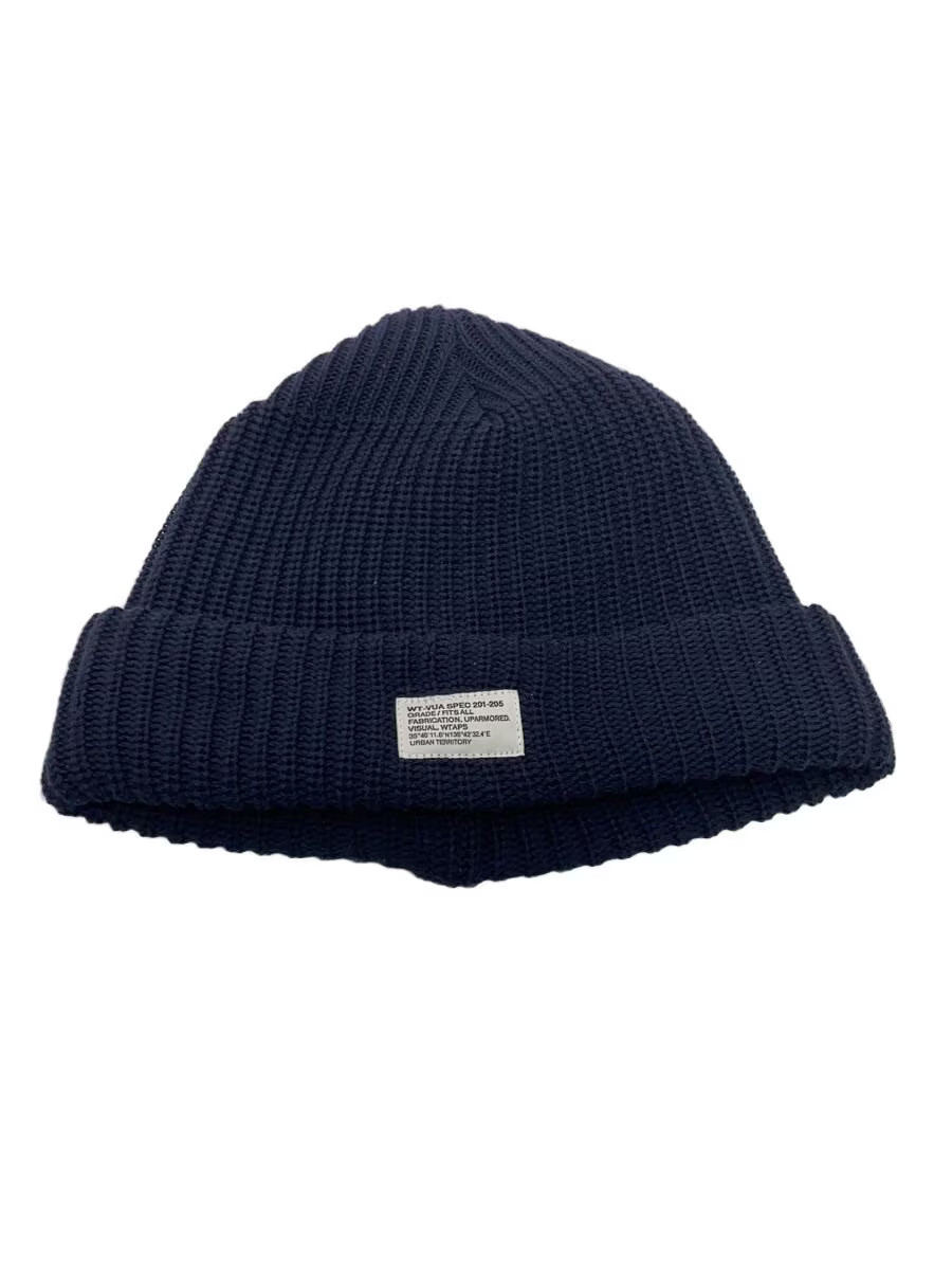 WTAPS Knit Cap -- Polyester Black Solid Color Men… - image 1