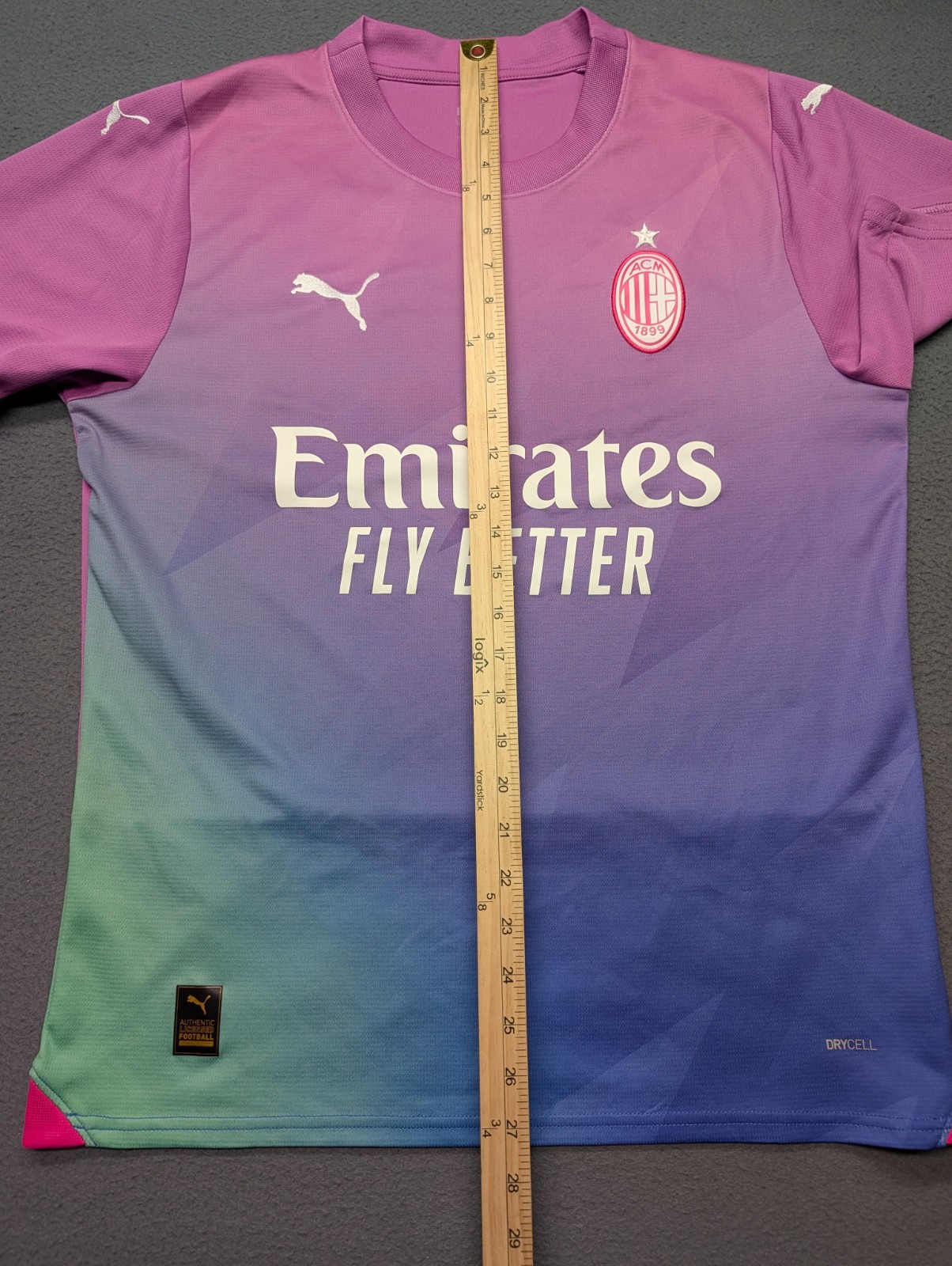 Puma AC Milan 23/24 Third Jersey Soccer Football Men's Size Medium thumbnail 15