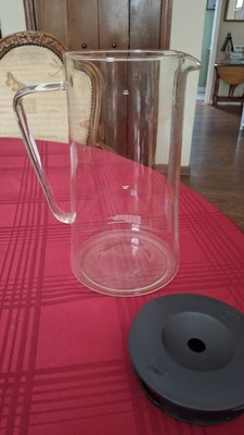 Mr Coffee Tea Cafe Glass Replacement Pitcher & Lid For Iced Tea Maker BVMC-TM33