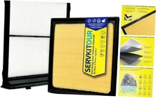 Cabin and Engine Air Filter Set for Forester (2019 2020 2021 2022 2023 2024) 